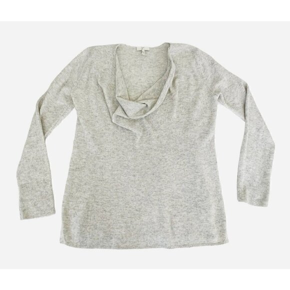 Joie Mikkeline Woman's Sz XS Gray Cowl Neck Sweater in Cashmere Wool Blend - Picture 6 of 6